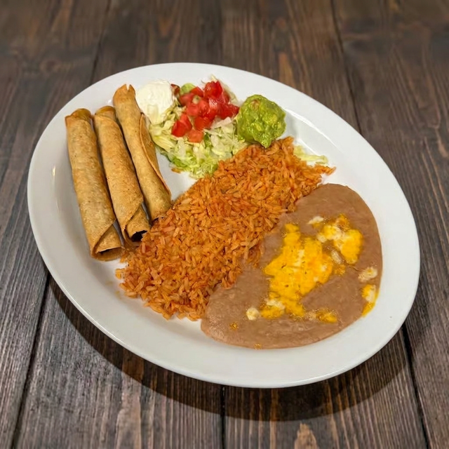 Taquitos Plate.
