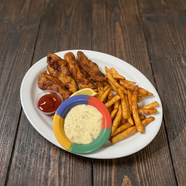 Fish and Chips.