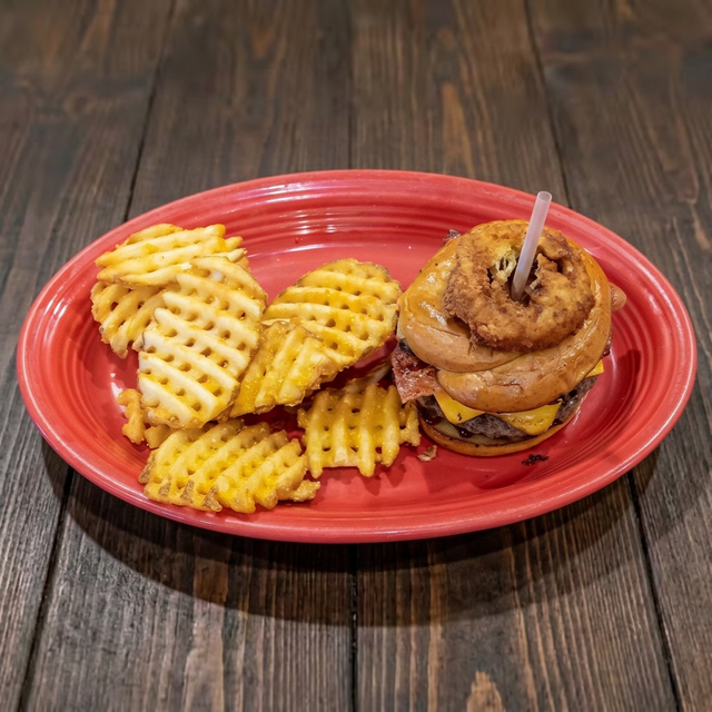 Cowboy Angus Burger.
