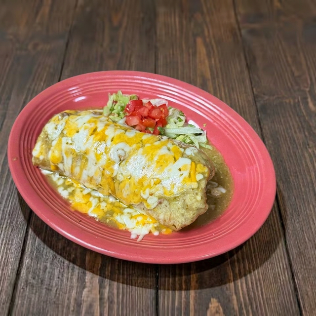 Chile Verde Burrito.