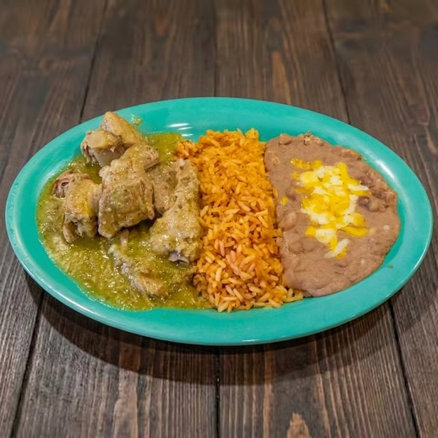 Chile Verde Ribs.