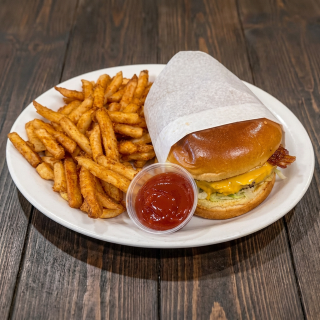 Bacon Cheeseburger.