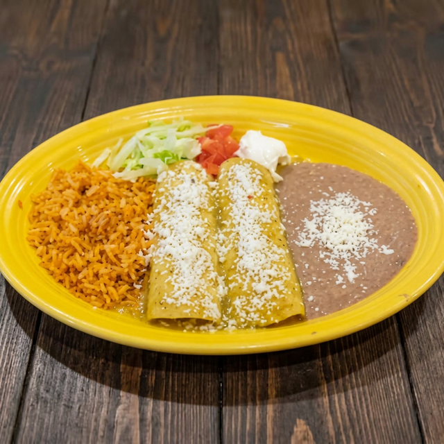Enchiladas Suizas.